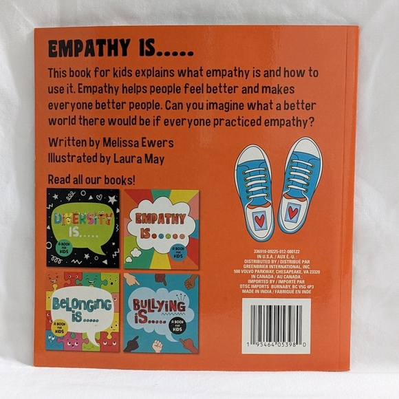 Empathy Is..... Written By Melissa Ewers, A Book For Kids, NEW - Picture 8 of 8